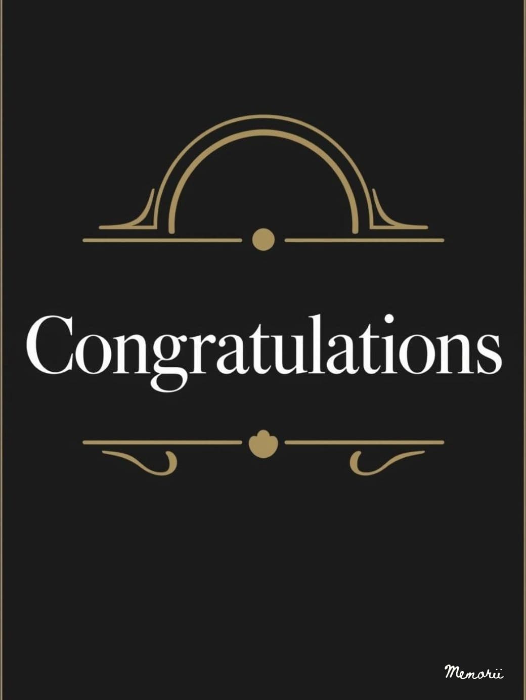 Congratulations