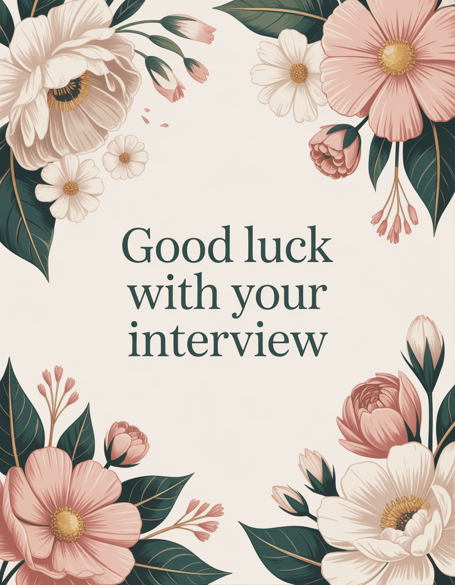 Good Luck
