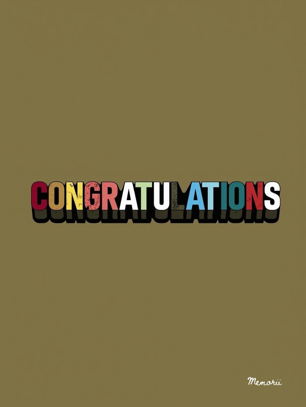 Congratulations