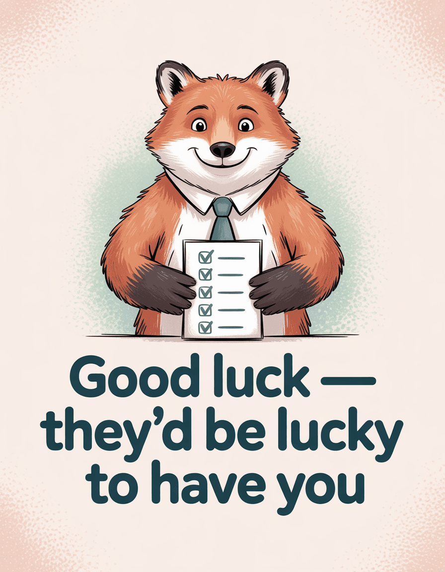 Good Luck